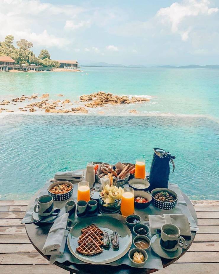 Breakfast Tastes Better With A Beautiful View