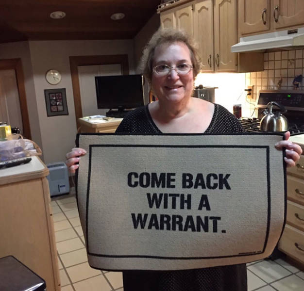 Be Greeted With These Funny Doormats