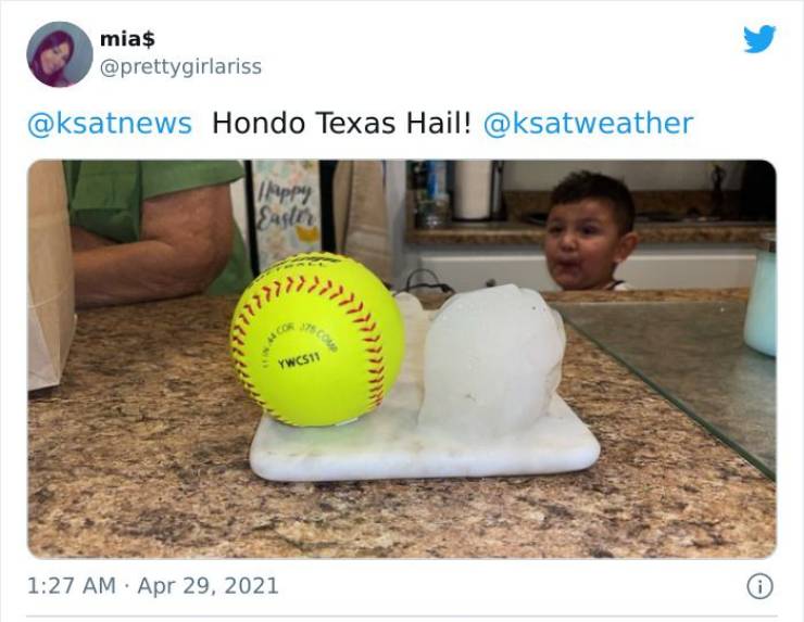 Monstrous Hail Hits Texas And Oklahoma, Causing Millions In Damage