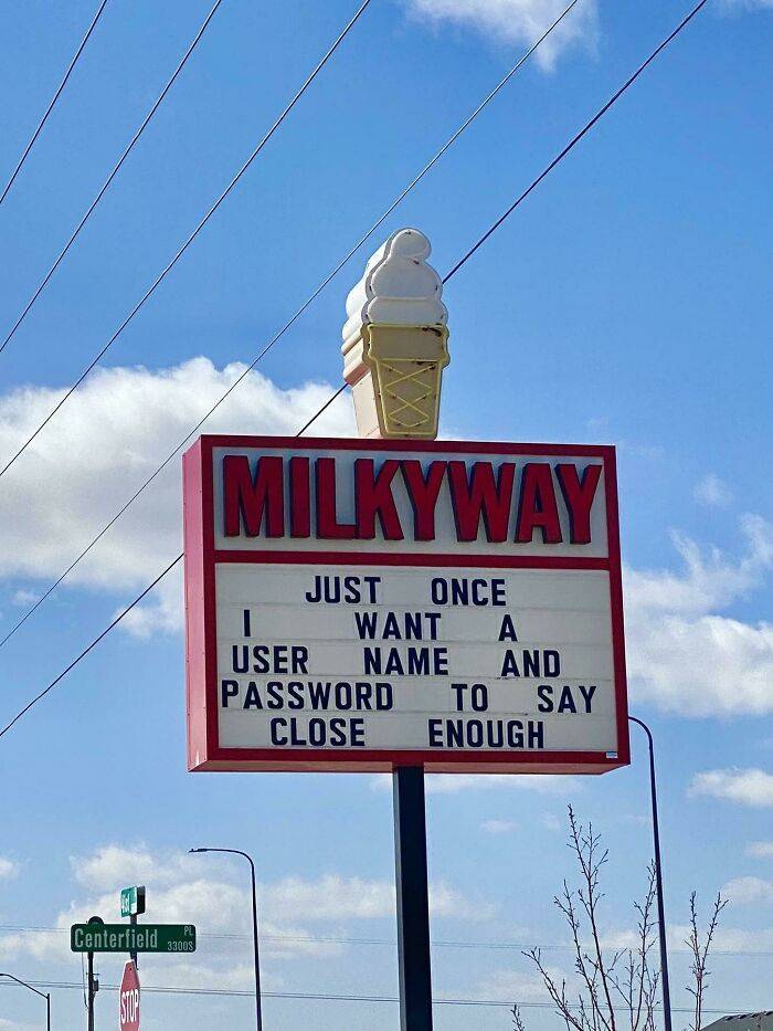 This Ice Cream Shop Has Some Very Funny Signs!