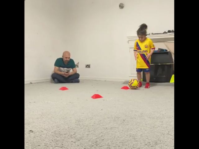 8-Year-Old’s Footwork