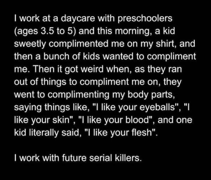 Kids Are Evil Little Things…