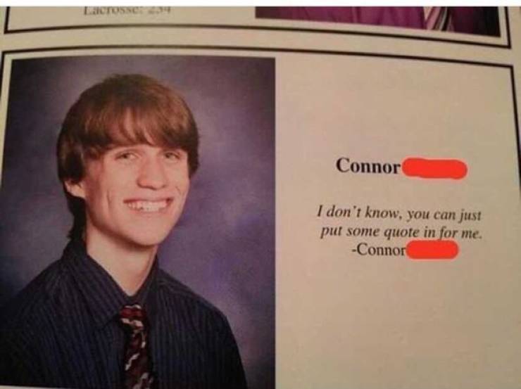 You Think Your High School Yearbook Quote Is Funny 23 Pics 1
