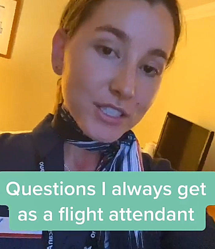 Flight Attendant Answers Most Frequently Asked Questions About Her Job