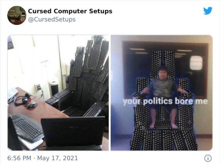 These Computer Setups Are Cursed! (30 PICS) - Izismile.com