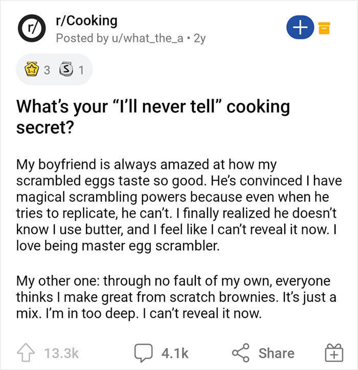 People Share Their Most Cherished Cooking Secrets