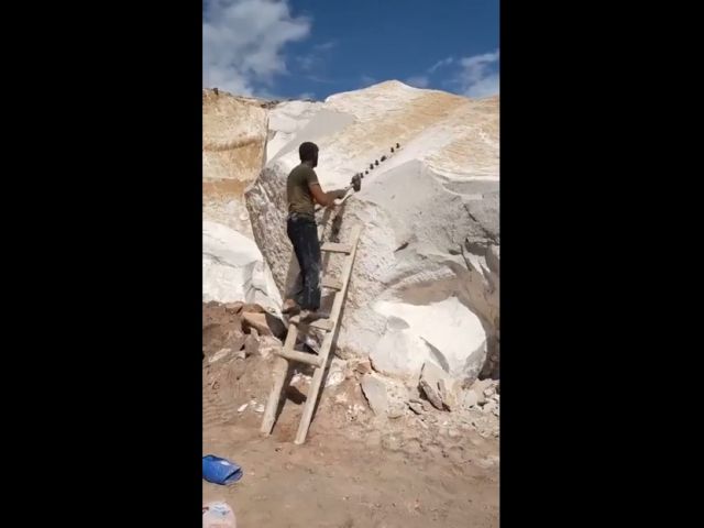 Breaking A Boulder