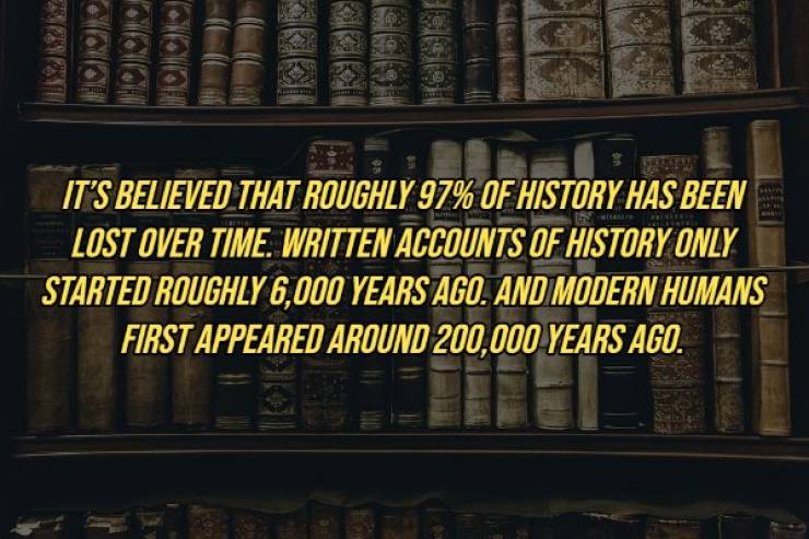 These History Facts Are Very Old…