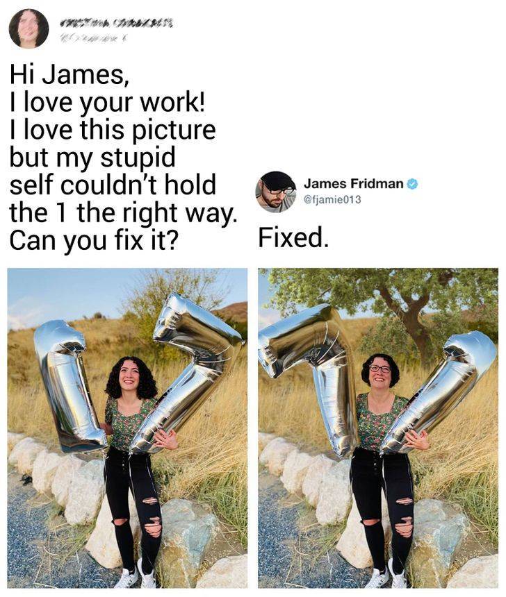 James Fridman Destroys More Photos