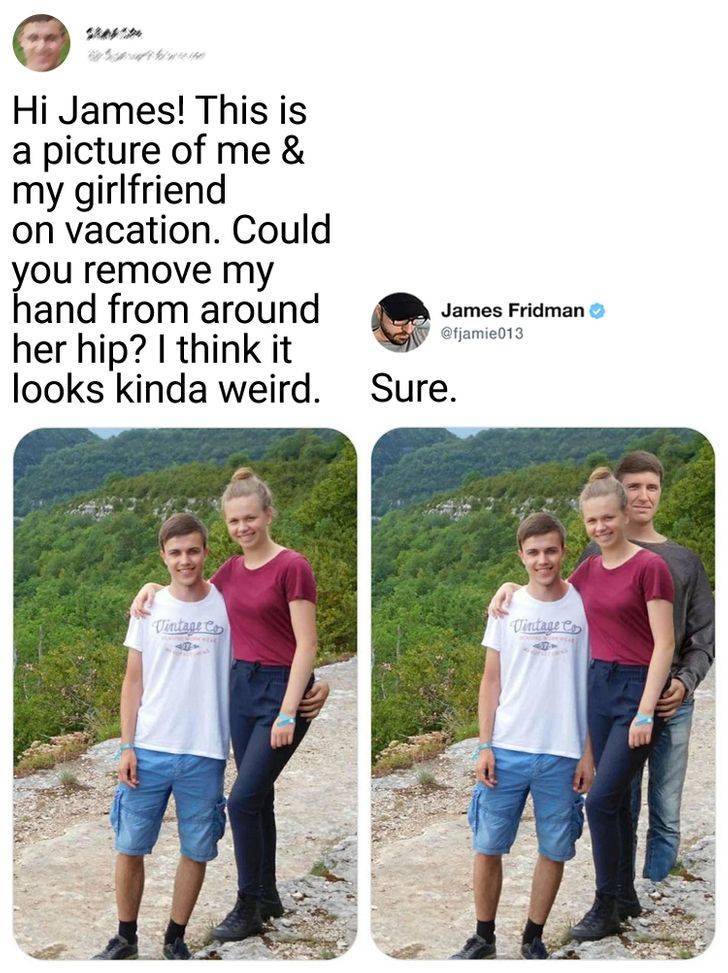 James Fridman Destroys More Photos