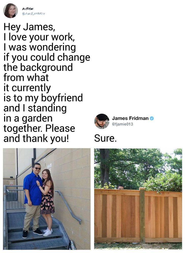 James Fridman Destroys More Photos