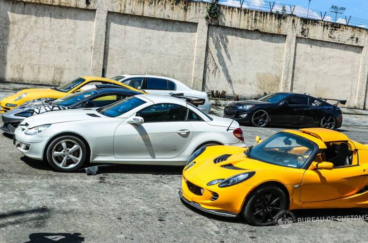 Philippines Government Publicly Destroys Smuggled Luxury Cars