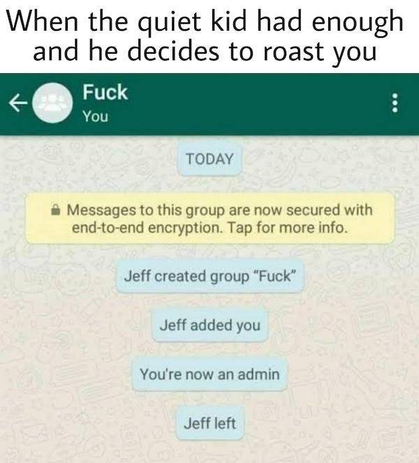 You Get Roasted! And You Get Roasted!