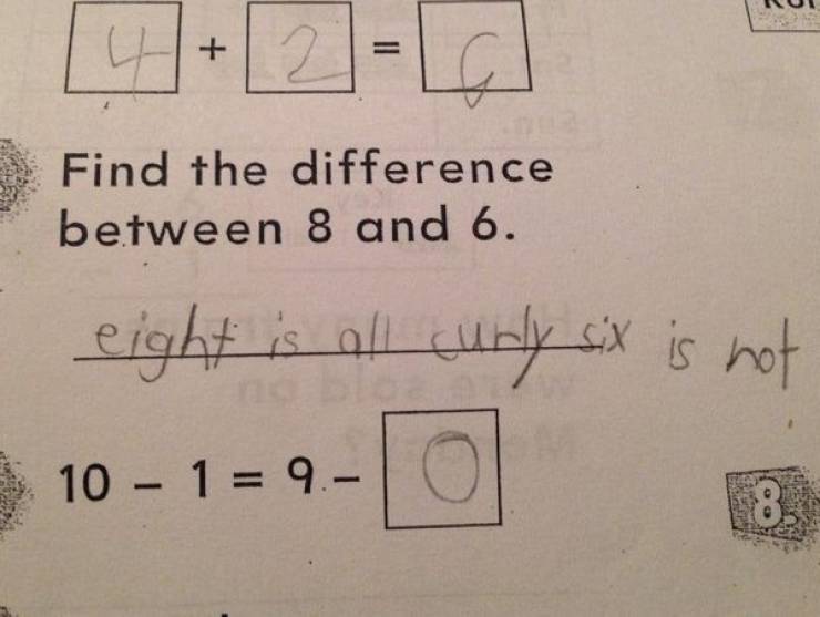 At Least These Homework Answers Are Honest…