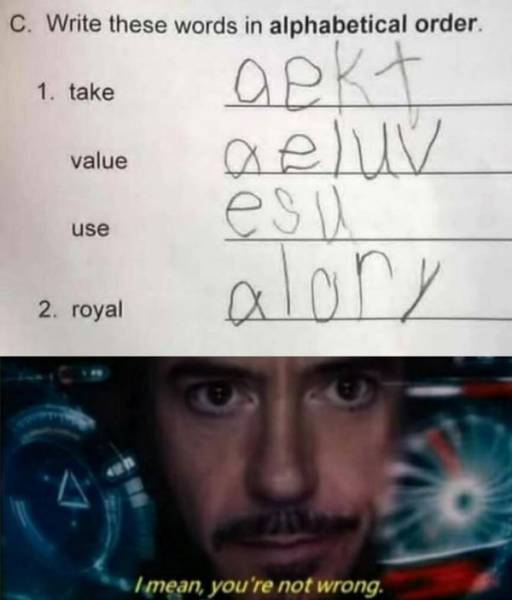 At Least These Homework Answers Are Honest…