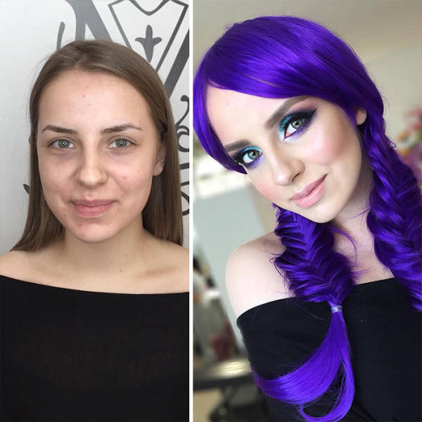 Fantastic Makeup Transformations By Maria Kalashnikova