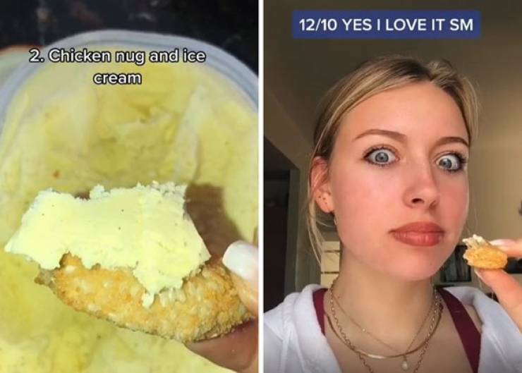 Woman Rates Various Pregnancy Food Cravings