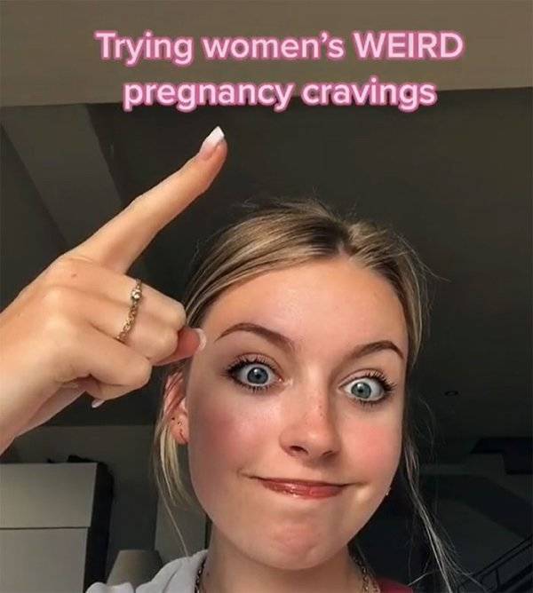 Woman Rates Various Pregnancy Food Cravings