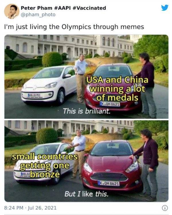 Let’s Get All The Olympic Meme Medals!