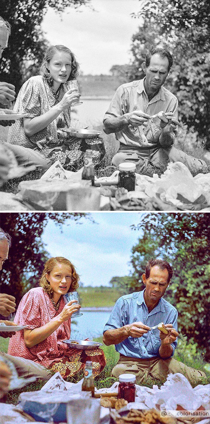 Artist Colorizes Old Photos, Giving Them New Life