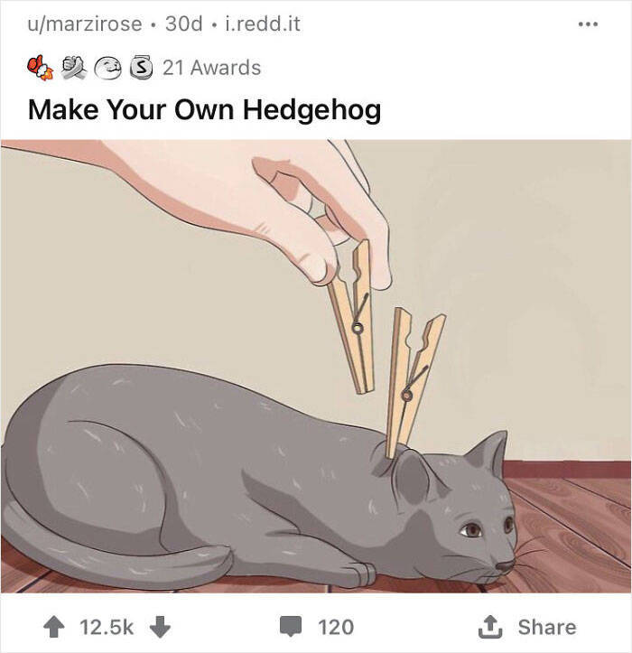 People Add Alternate Out-Of-Context Captions To “WikiHow” Pictures