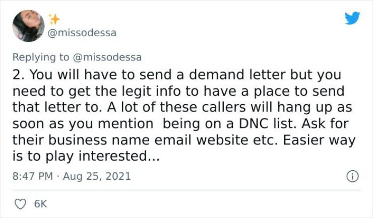Woman Shares How She Earns Money From Spam Callers