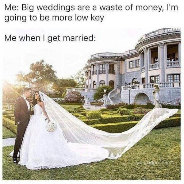 These Wedding Memes Are Very Expensive…