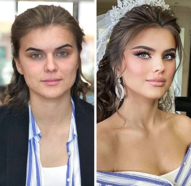 These Bridal Makeovers Look Like Real-Life Magic!