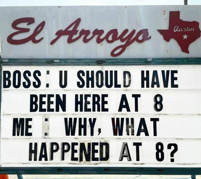 “El Arroyo” Signs Are Unforgettable!