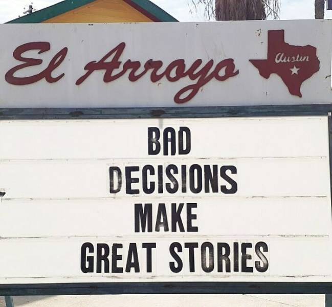 “El Arroyo” Signs Are Unforgettable!