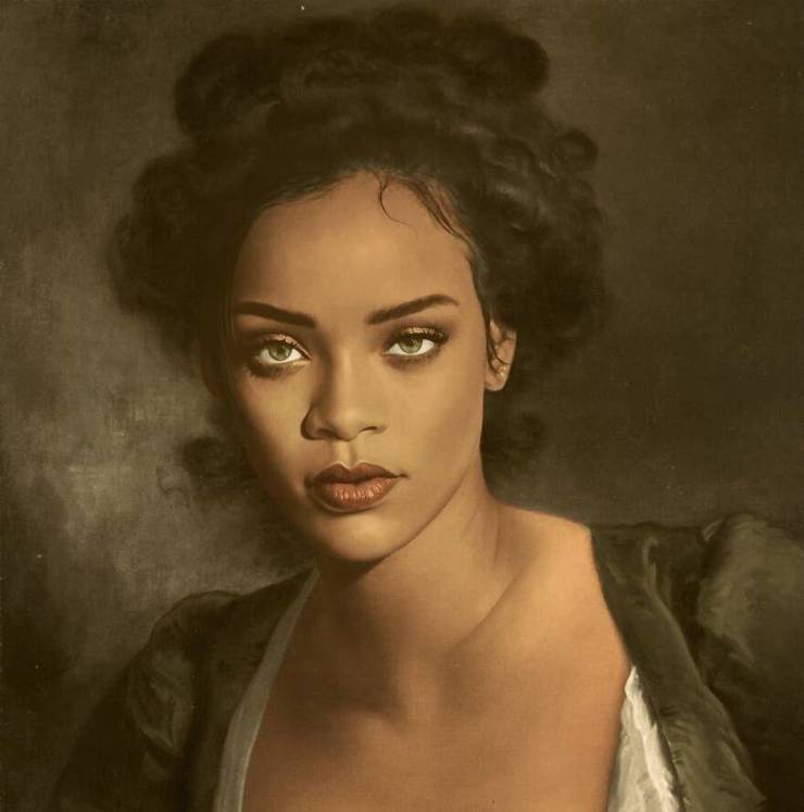 Modern Celebrities, But In Classical Paintings
