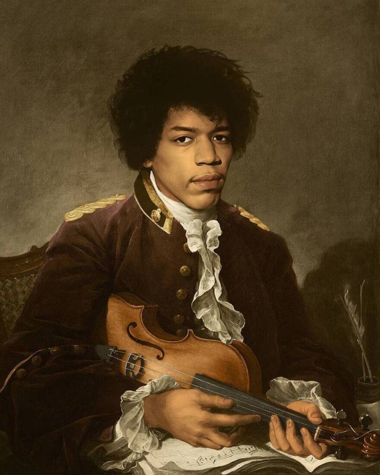 Modern Celebrities, But In Classical Paintings