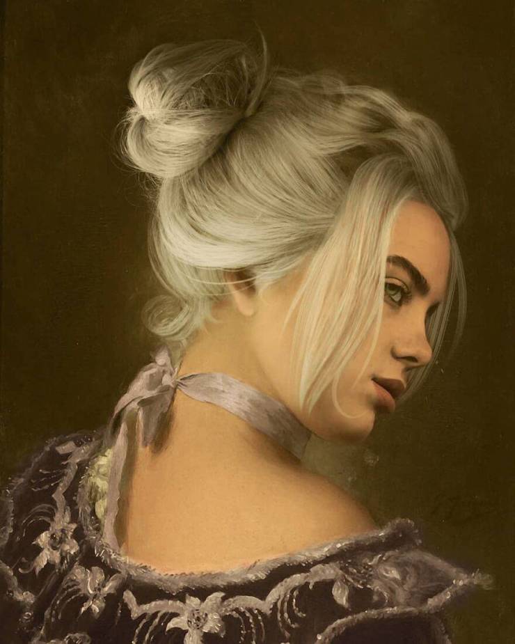 Modern Celebrities, But In Classical Paintings