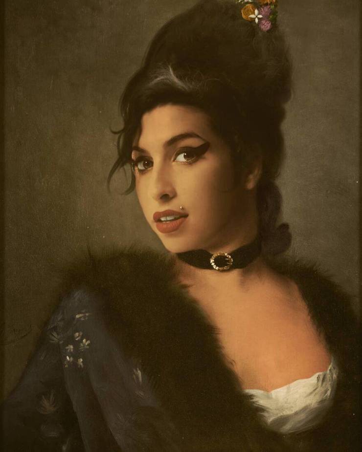Modern Celebrities, But In Classical Paintings