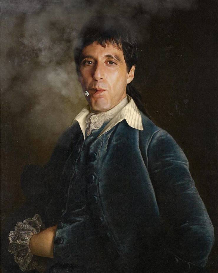 Modern Celebrities, But In Classical Paintings