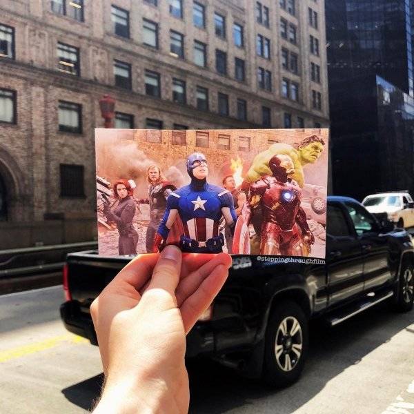 Photographer Matches Movie Frames With Their Real-Life Locations