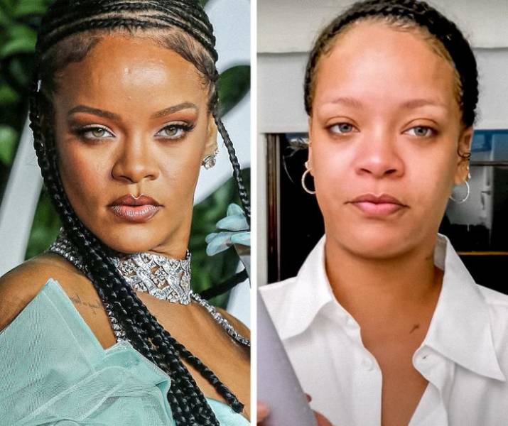 Celebrities Showing Their No-Makeup Looks
