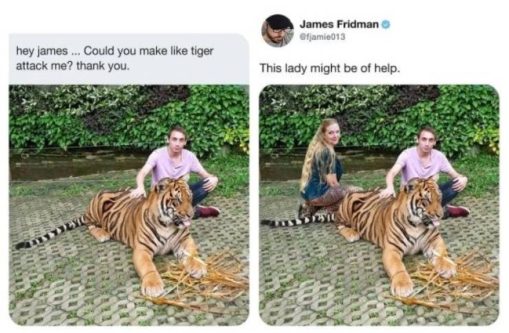 Asking James Fridman To Edit Your Photos, Huh?