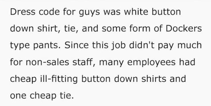 Man Gets Punished For Not Wearing A Tie To Work, Makes Them Regret It