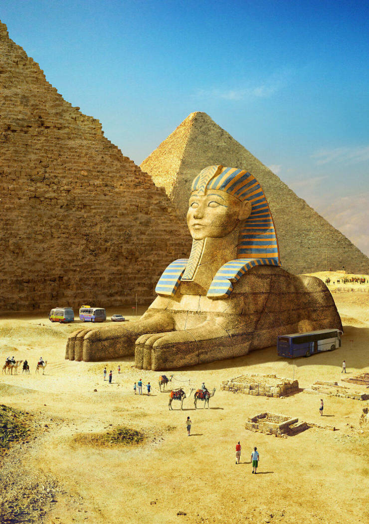 If Legendary Monuments Survived To This Day…