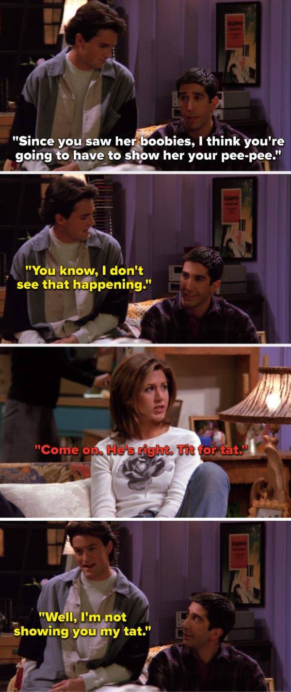 Some Of The Greatest Jokes From “Friends”