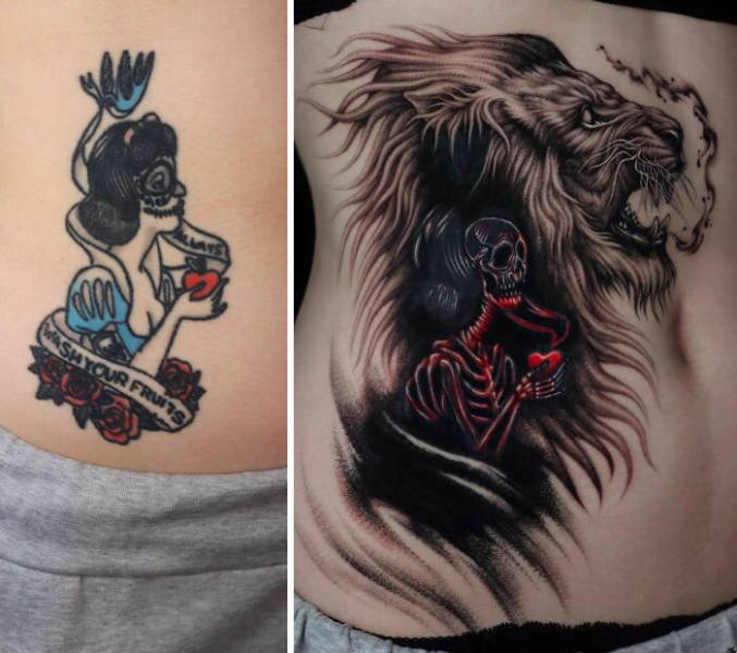 Old Tattoos Get Their Second Chance At Life