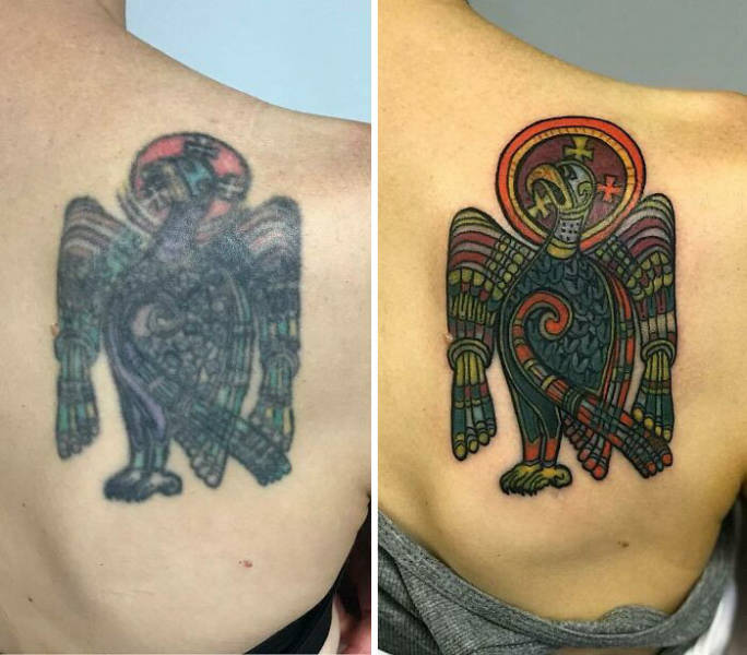 Old Tattoos Get Their Second Chance At Life