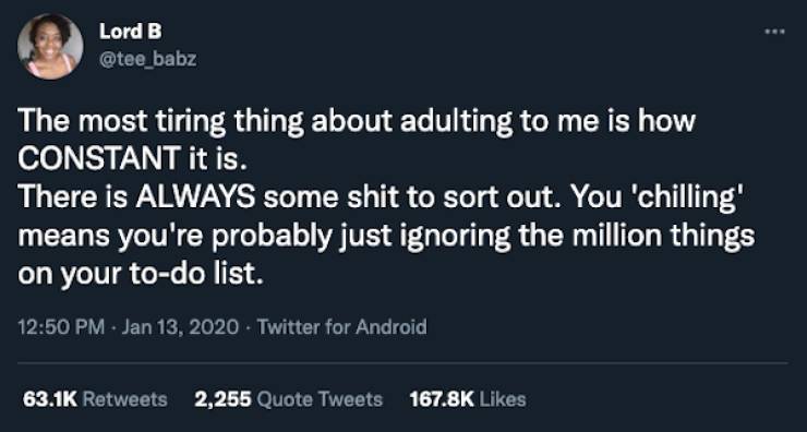 Being An Adult Is Pretty Weird…