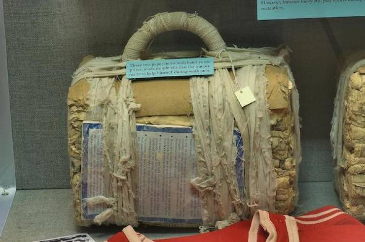 Items Confiscated From Prison Inmates Of Different Eras