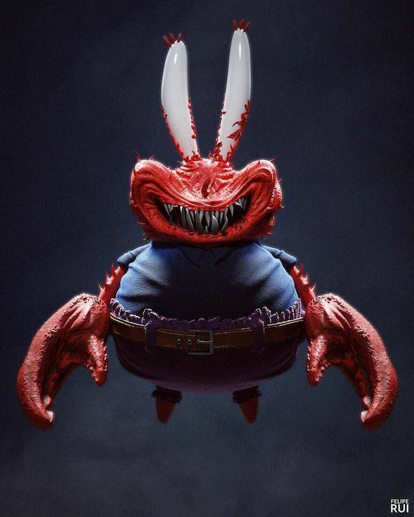 These CG Cartoon Characters Will Give You Nightmares!