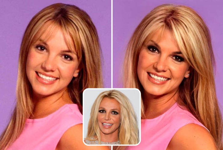 Celebrities Without Their Plastic Surgeries…