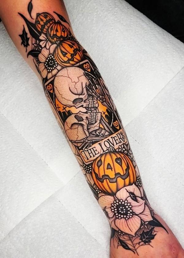 Cool Halloween And Horror Themed Tattoos!