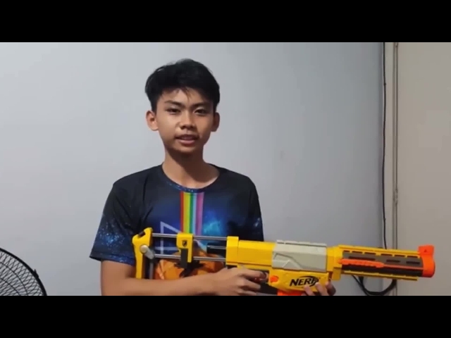 “Nerf” Gun With Realistic Recoil