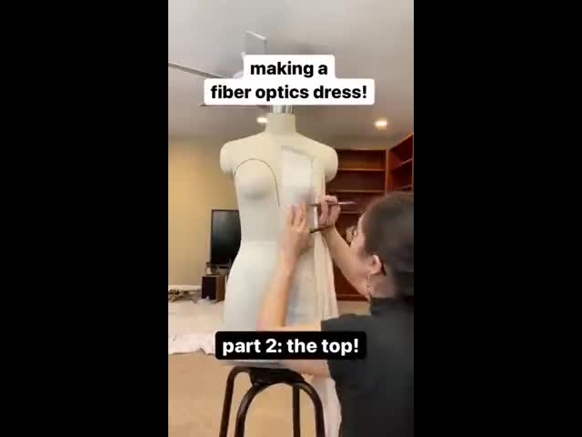 Fiber Optics Dress